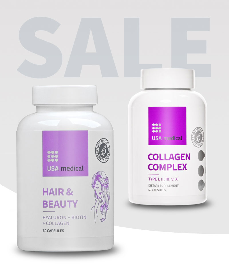 Hajvitamin kapszula + Kollagén Komplex kapszula