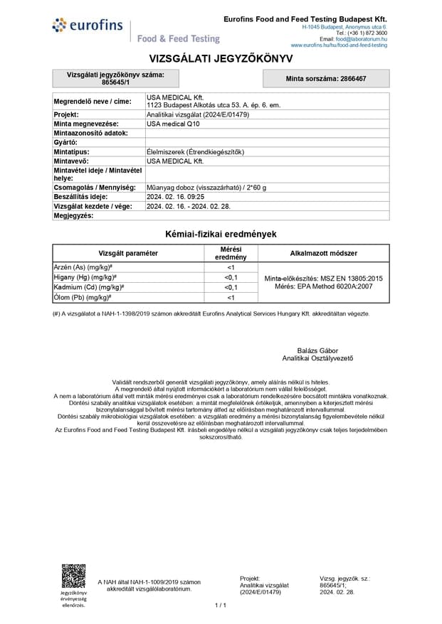 Q10 koenzim kapszula  60 db - Image 2