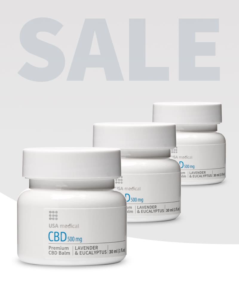 USA medical CBD balzsam - 500 mg | 30 ml x 3 db