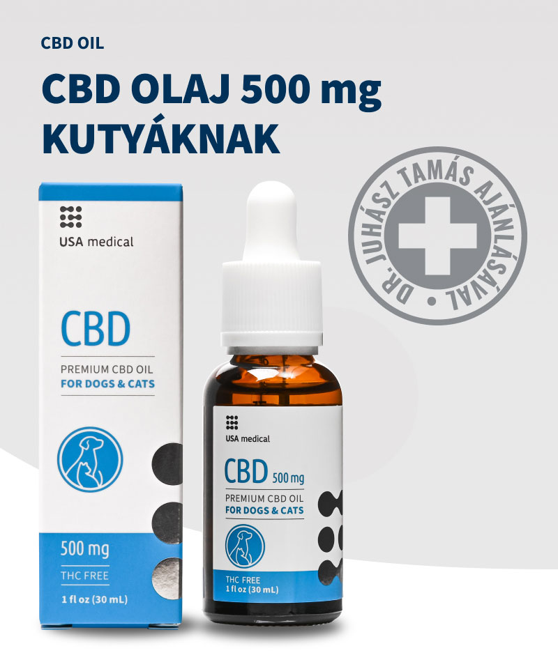 CBD olaj kutyáknak 500 mg CBD / 30 ml