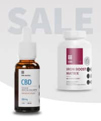 CBD Olaj 500 mg + Vas mátrix