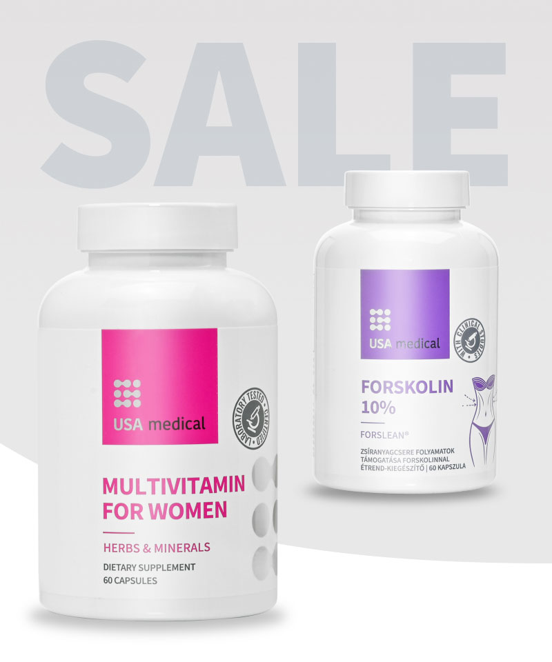 Multivitamin nőknek + Forskolin