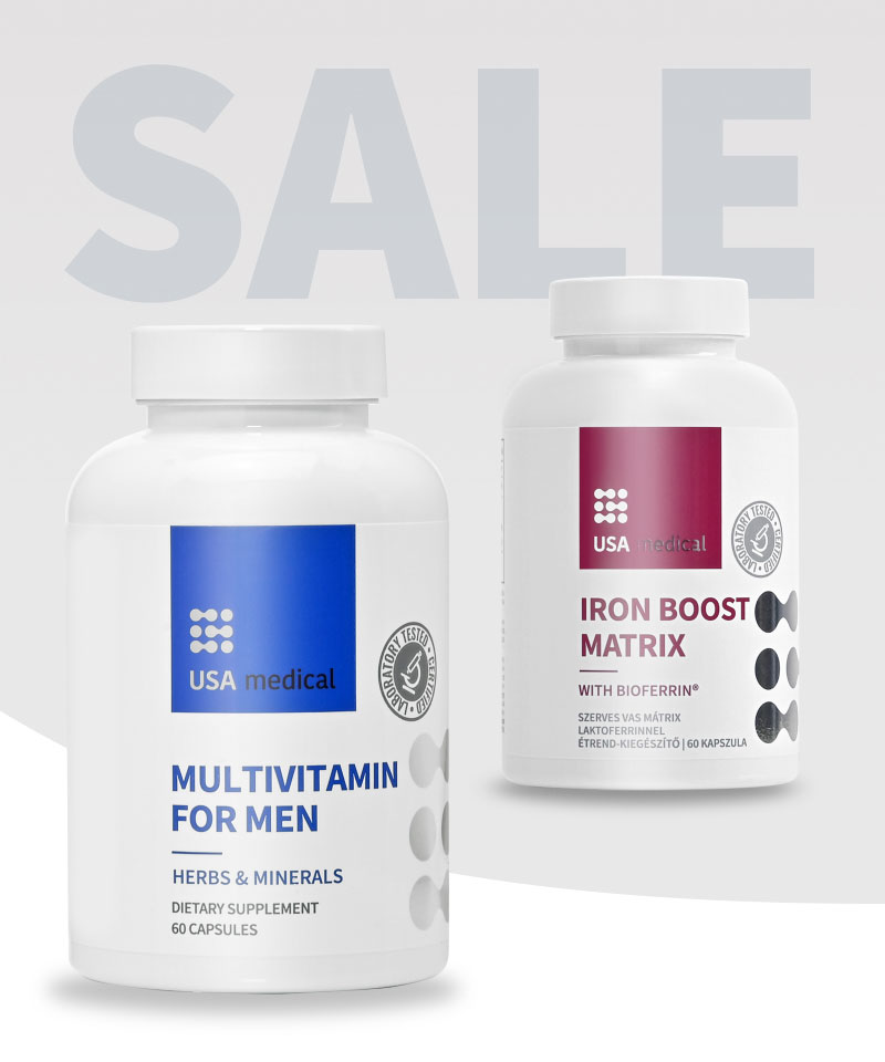 Multivitamin férfiaknak + Vas mátrix