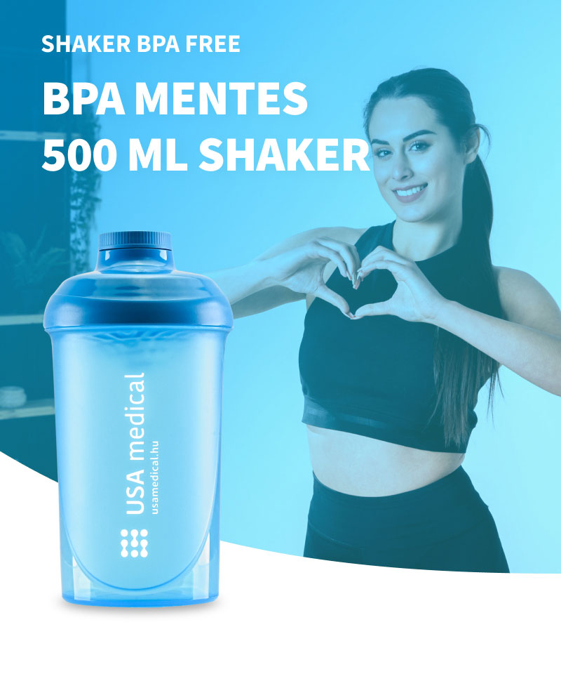 USA medical BPA mentes Shaker - 500 ml