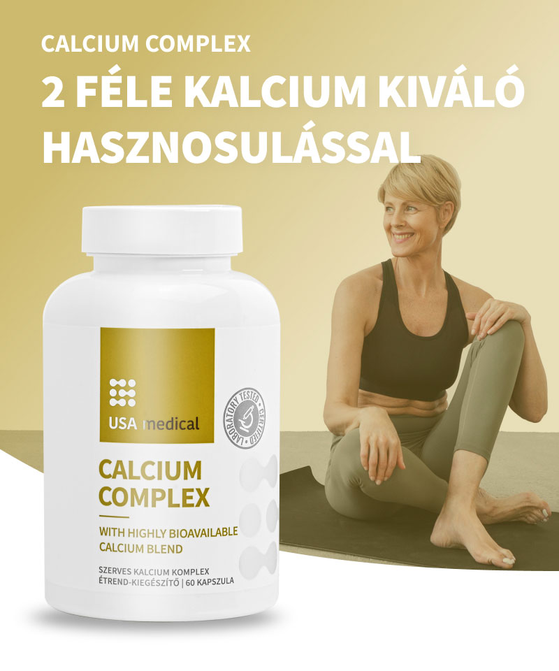 Szerves Kalcium Komplex kapszula 60 db