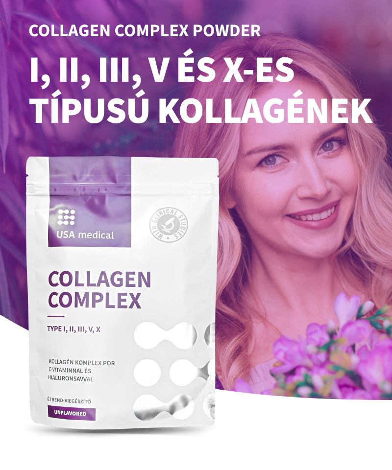 Collagen Complex - I, II, III, V, X - kollagén por 240 g