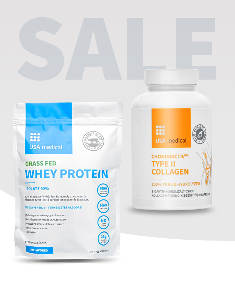 Fehérje + Csirke kollagén (II-es típusú) ChondrActiv™ kapszula