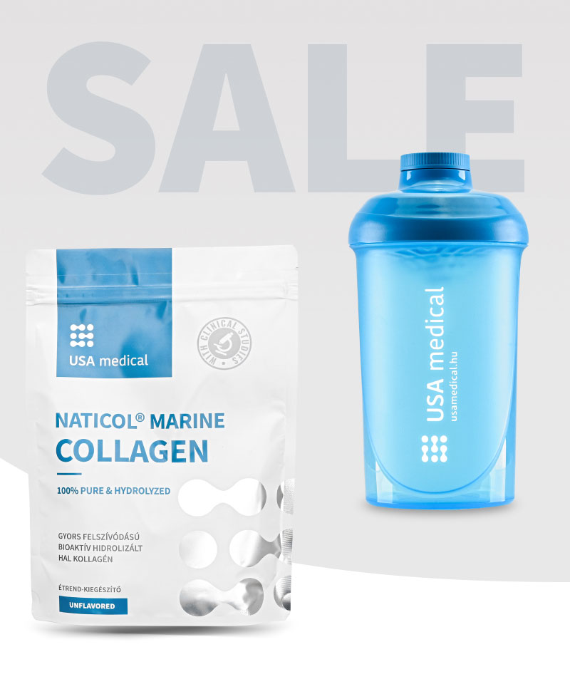 Hal kollagén por Naticol®+ Shaker