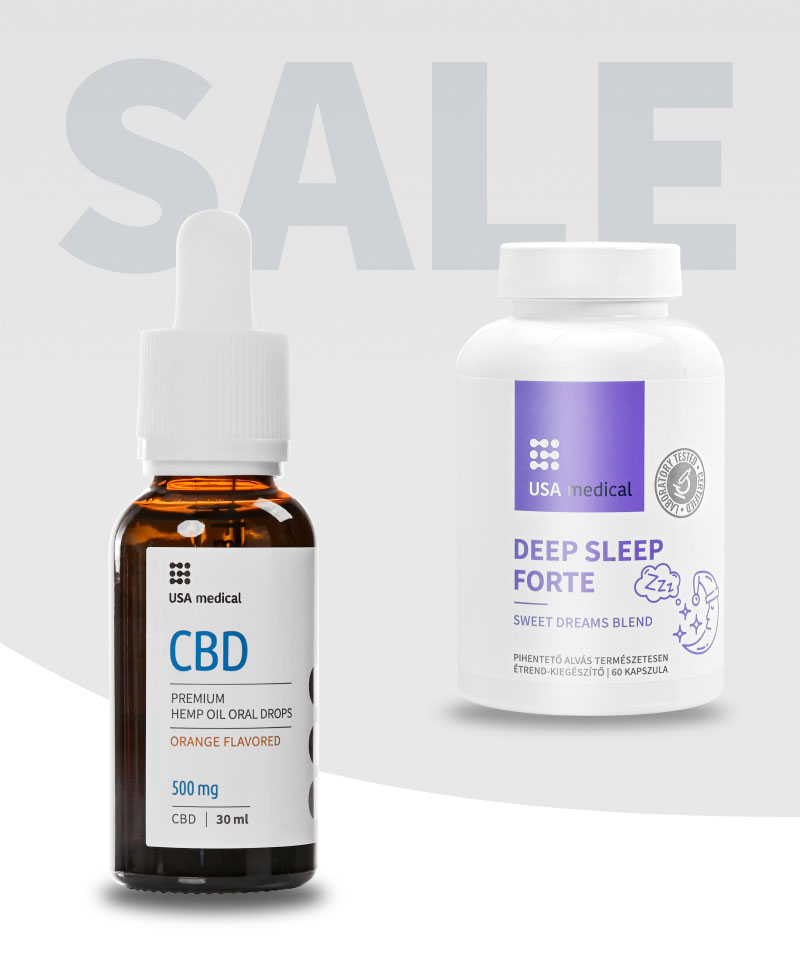 CBD Olaj 500 mg + Deep Sleep kapszula