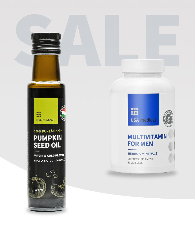 Tökmagolaj + Multivitamin férfiaknak