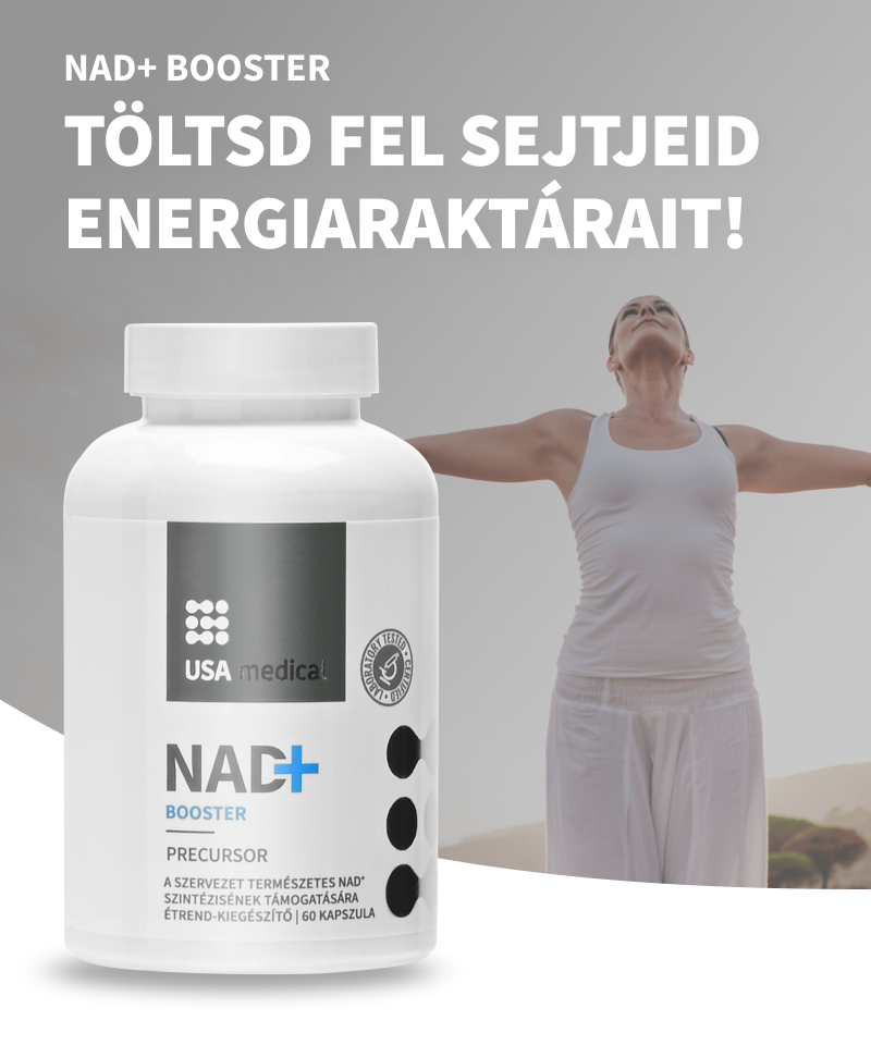 NAD+ Booster apigeninnel és rezveratrollal kapszula 60 db