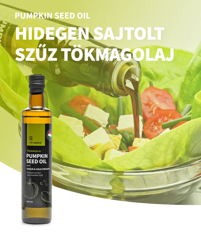 Tökmagolaj - 100% kunsági szűz 500 ml