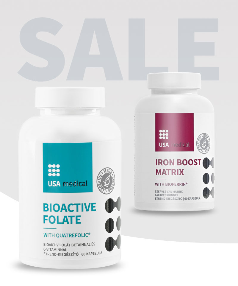 Bioaktív folát + Vas mátrix