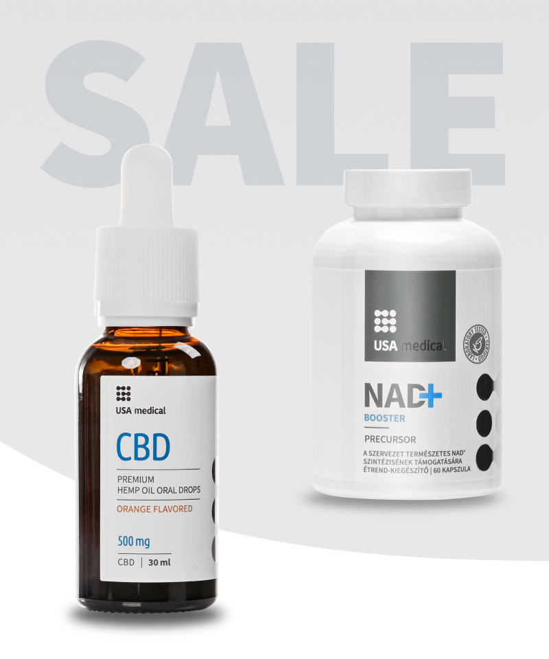 CBD Olaj 500 mg + NAD+ Booster