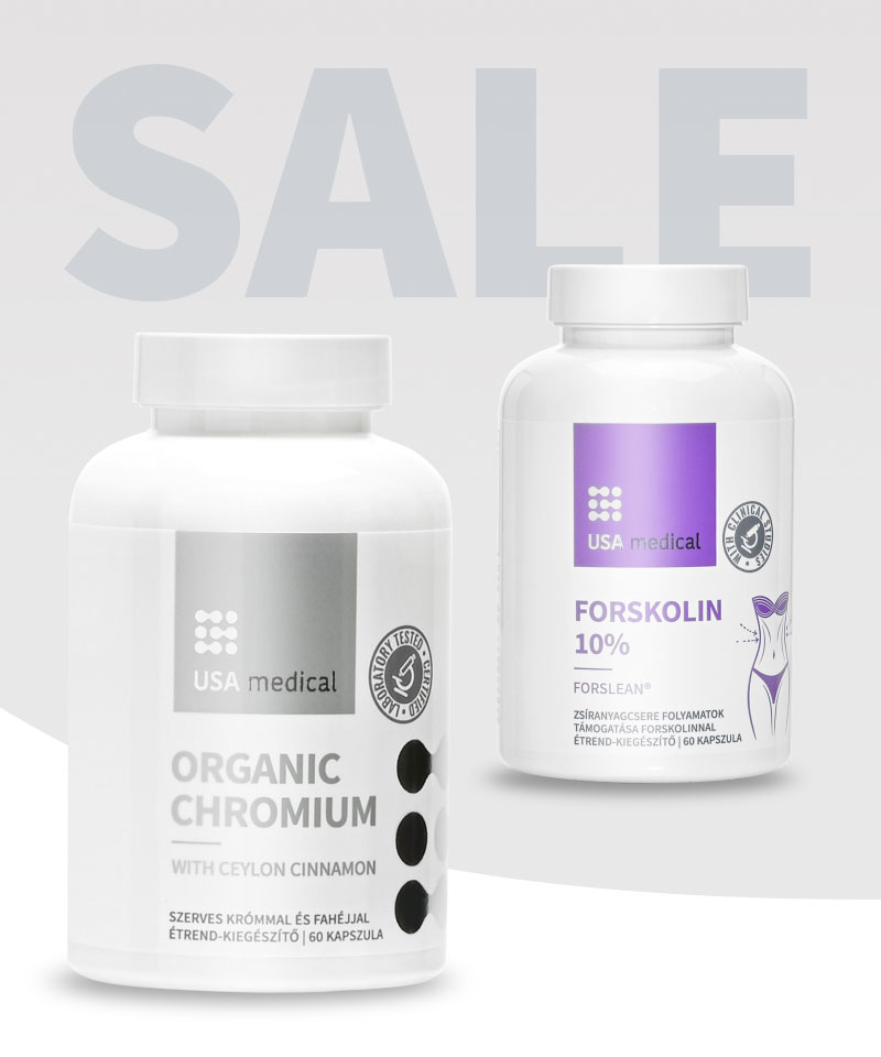 Szerves króm + Forskolin 10% kivonat