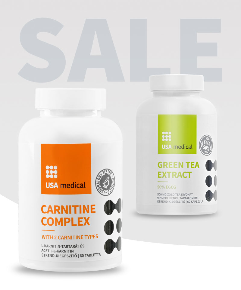 Karnitin Komplex + Zöld tea kivonat