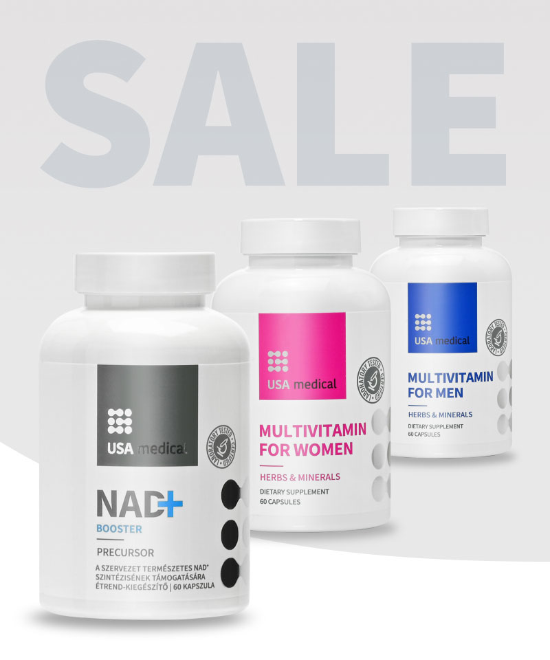NAD+ Booster + Multivitamin nőknek + Multivitamin férfiaknak