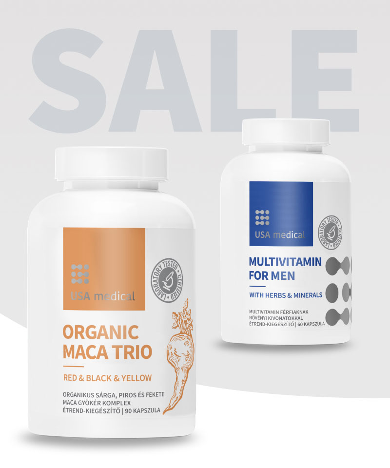 Maca trió kapszula + Férfi Multivitamin