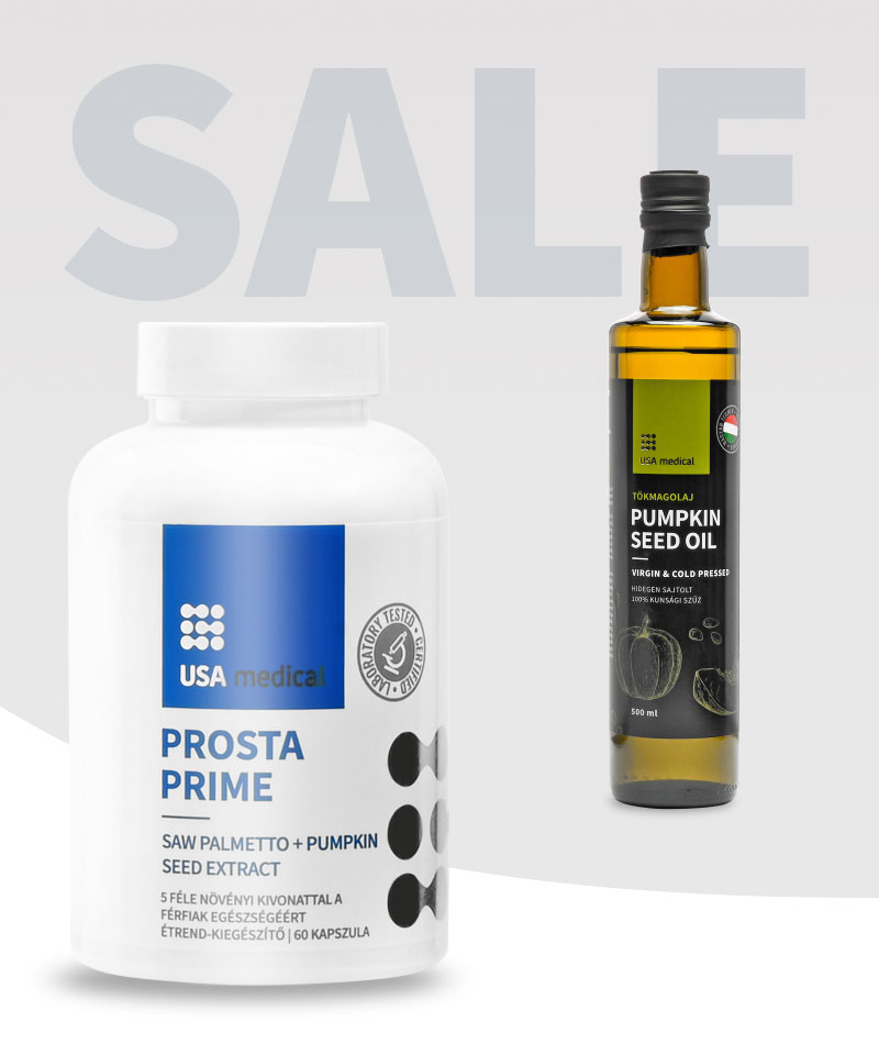 Prosztata kapszula + Tökmagolaj 500 ml