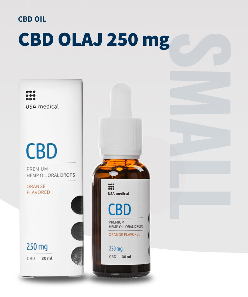 USA medical CBD Olaj 250 mg | 30 ml