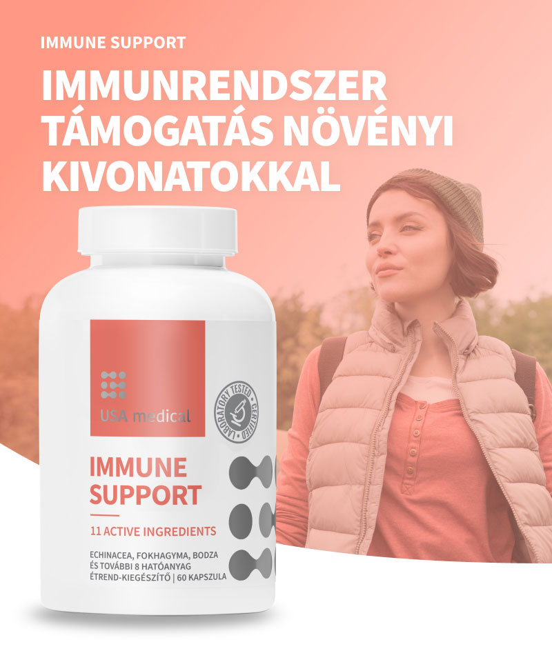 Immunerősítés gyógynövény kivonatokkal és vitaminokkal 60 db